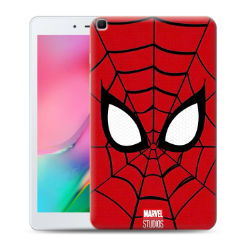 Силиконовый чехол на Samsung Galaxy Tab A 8.0 (2019) с принтом человек паук spiderman