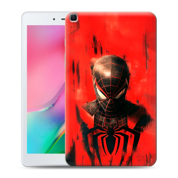 Силиконовый чехол на Samsung Galaxy Tab A 8.0 (2019) с принтом человек паук spiderman Силиконовый чехол на Samsung Galaxy Tab A 8.0 (2019) с принтом человек паук spiderman