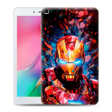 Силиконовый чехол на Samsung Galaxy Tab A 8.0 (2019) с принтом Железный человек Ironman Силиконовый чехол на Samsung Galaxy Tab A 8.0 (2019) с принтом Железный человек Ironman