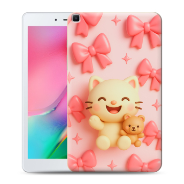 Силиконовый чехол на Samsung Galaxy Tab A 8.0 (2019) с принтом для девочек