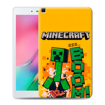Силиконовый чехол на Samsung Galaxy Tab A 8.0 (2019) с принтом Майнкрафт Minecraft Силиконовый чехол на Samsung Galaxy Tab A 8.0 (2019) с принтом Майнкрафт Minecraft