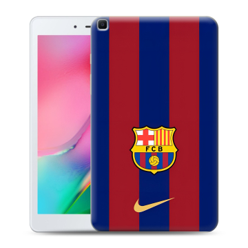 Силиконовый чехол на Samsung Galaxy Tab A 8.0 (2019) с принтом Барселона Barcelona