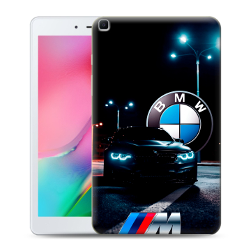 Силиконовый чехол на Samsung Galaxy Tab A 8.0 (2019) с принтом БМВ BMW