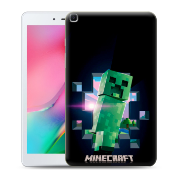Силиконовый чехол на Samsung Galaxy Tab A 8.0 (2019) с принтом Майнкрафт Minecraft Силиконовый чехол на Samsung Galaxy Tab A 8.0 (2019) с принтом Майнкрафт Minecraft