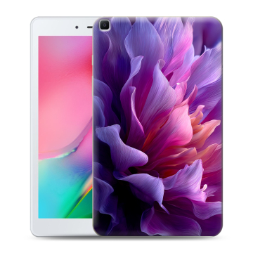 Силиконовый чехол на Samsung Galaxy Tab A 8.0 (2019) с принтом женский цветы Силиконовый чехол на Samsung Galaxy Tab A 8.0 (2019) с принтом женский цветы