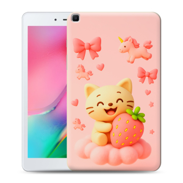 Силиконовый чехол на Samsung Galaxy Tab A 8.0 (2019) с принтом для девочек Силиконовый чехол на Samsung Galaxy Tab A 8.0 (2019) с принтом для девочек