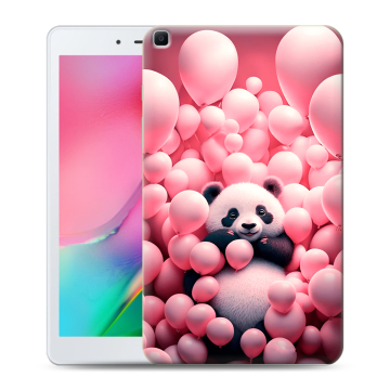 Силиконовый чехол на Samsung Galaxy Tab A 8.0 (2019) с принтом Панда