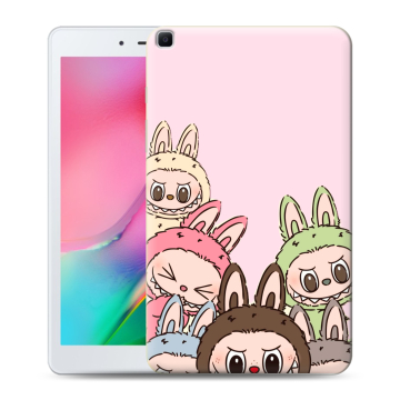 Силиконовый чехол на Samsung Galaxy Tab A 8.0 (2019) с принтом Лабубу