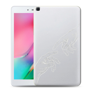 Силиконовый чехол на Samsung Galaxy Tab A 8.0 (2019) с принтом Сотворение мира