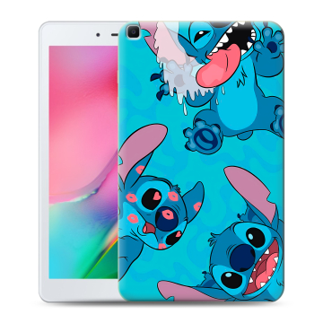 Силиконовый чехол на Samsung Galaxy Tab A 8.0 (2019) с принтом Лило и Стич Силиконовый чехол на Samsung Galaxy Tab A 8.0 (2019) с принтом Лило и Стич