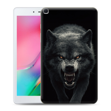 Силиконовый чехол на Samsung Galaxy Tab A 8.0 (2019) с принтом Волк Силиконовый чехол на Samsung Galaxy Tab A 8.0 (2019) с принтом Волк