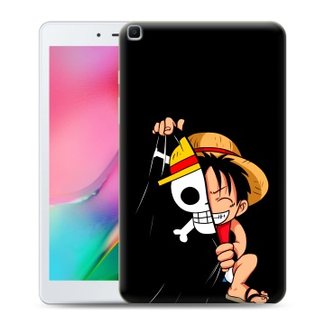 Силиконовый чехол на Samsung Galaxy Tab A 8.0 (2019) с принтом One Piece Ван Пис