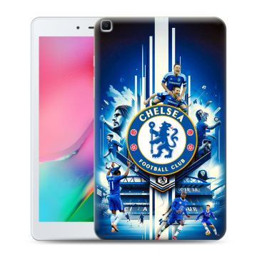 Силиконовый чехол на Samsung Galaxy Tab A 8.0 (2019) с принтом Chelsea Челси