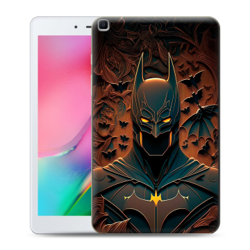 Силиконовый чехол на Samsung Galaxy Tab A 8.0 (2019) с принтом Batman Бэтмен