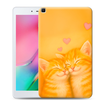 Силиконовый чехол на Samsung Galaxy Tab A 8.0 (2019) с принтом Милые котята Силиконовый чехол на Samsung Galaxy Tab A 8.0 (2019) с принтом Милые котята