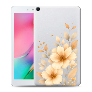 Силиконовый чехол на Samsung Galaxy Tab A 8.0 (2019) с принтом для девушки