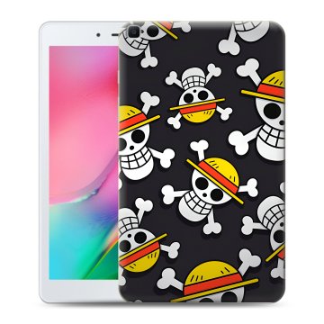 Силиконовый чехол на Samsung Galaxy Tab A 8.0 (2019) с принтом One Piece Ван Пис