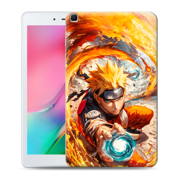 Силиконовый чехол на Samsung Galaxy Tab A 8.0 (2019) с принтом Аниме Наруто Naruto Силиконовый чехол на Samsung Galaxy Tab A 8.0 (2019) с принтом Аниме Наруто Naruto