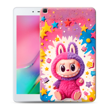 Силиконовый чехол на Samsung Galaxy Tab A 8.0 (2019) с принтом Labubu Лабубу Силиконовый чехол на Samsung Galaxy Tab A 8.0 (2019) с принтом Labubu Лабубу