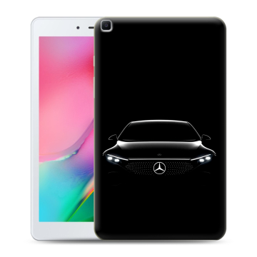 Силиконовый чехол на Samsung Galaxy Tab A 8.0 (2019) с принтом Mercedes Мерседес Силиконовый чехол на Samsung Galaxy Tab A 8.0 (2019) с принтом Mercedes Мерседес
