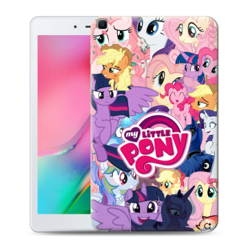 Силиконовый чехол на Samsung Galaxy Tab A 8.0 (2019) с принтом My little pony Дружба чудо