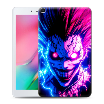 Силиконовый чехол на Samsung Galaxy Tab A 8.0 (2019) с принтом Death note Тетрадь смерти