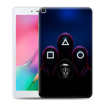 Силиконовый чехол на Samsung Galaxy Tab A 8.0 (2019) с принтом Игра Кальмара