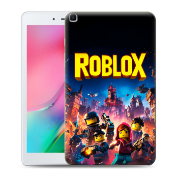 Силиконовый чехол на Samsung Galaxy Tab A 8.0 (2019) с принтом Roblox Роблокс Силиконовый чехол на Samsung Galaxy Tab A 8.0 (2019) с принтом Roblox Роблокс