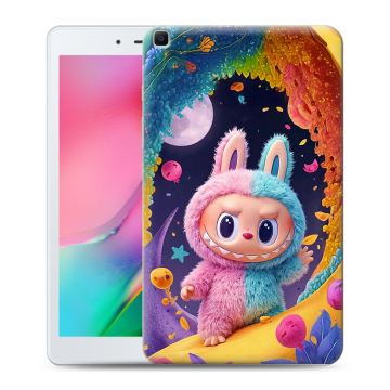 Силиконовый чехол на Samsung Galaxy Tab A 8.0 (2019) с принтом Labubu Лабубу