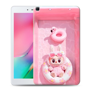 Силиконовый чехол на Samsung Galaxy Tab A 8.0 (2019) с принтом Labubu Лабубу Силиконовый чехол на Samsung Galaxy Tab A 8.0 (2019) с принтом Labubu Лабубу