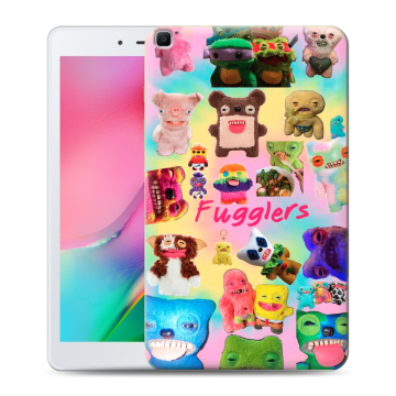 Силиконовый чехол на Samsung Galaxy Tab A 8.0 (2019) с принтом Флагер Fuggler