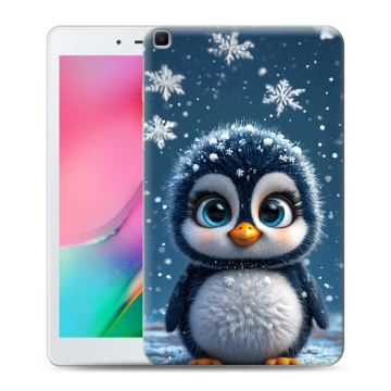 Силиконовый чехол на Samsung Galaxy Tab A 8.0 (2019) с принтом Новый год