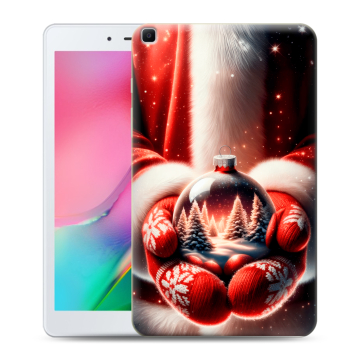 Силиконовый чехол на Samsung Galaxy Tab A 8.0 (2019) с принтом Новый год
