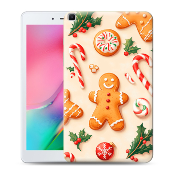 Силиконовый чехол на Samsung Galaxy Tab A 8.0 (2019) с принтом Новый год