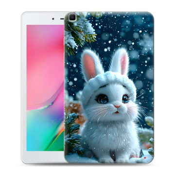 Силиконовый чехол на Samsung Galaxy Tab A 8.0 (2019) с принтом Новый год