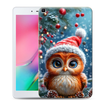 Силиконовый чехол на Samsung Galaxy Tab A 8.0 (2019) с принтом Новый год
