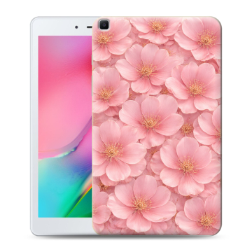 Силиконовый чехол на Samsung Galaxy Tab A 8.0 (2019) с принтом женский
