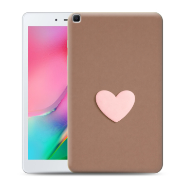 Силиконовый чехол на Samsung Galaxy Tab A 8.0 (2019) с принтом женский