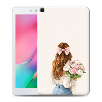 Силиконовый чехол на Samsung Galaxy Tab A 8.0 (2019) с принтом женский Силиконовый чехол на Samsung Galaxy Tab A 8.0 (2019) с принтом женский
