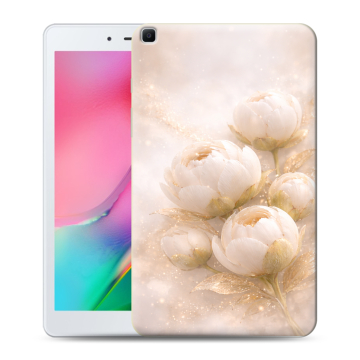Силиконовый чехол на Samsung Galaxy Tab A 8.0 (2019) с принтом женский