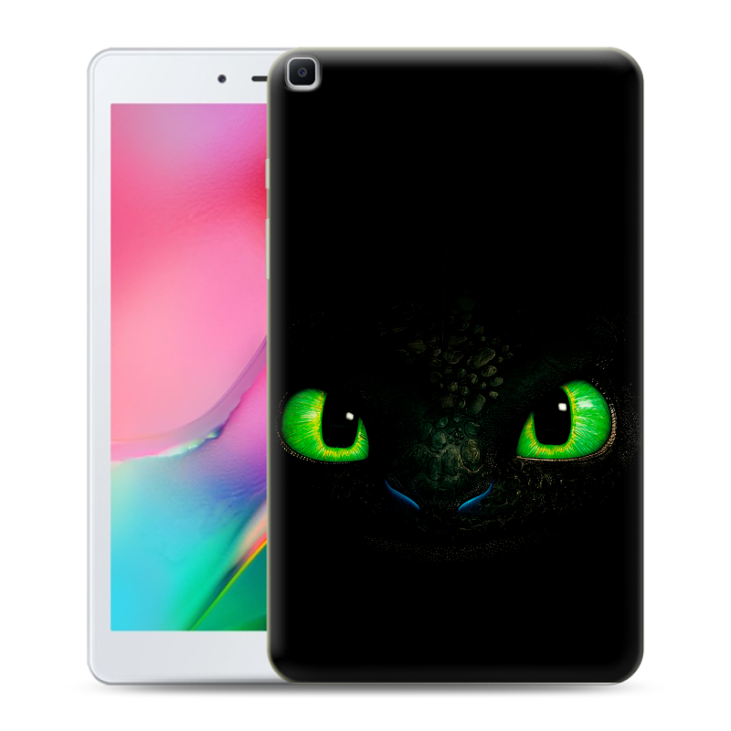Силиконовый противоударный чехол на Samsung Galaxy Tab A 8.0 (2019) с принтом Как приручить дракона Силиконовый противоударный чехол на Samsung Galaxy Tab A 8.0 (2019) с принтом Как приручить дракона