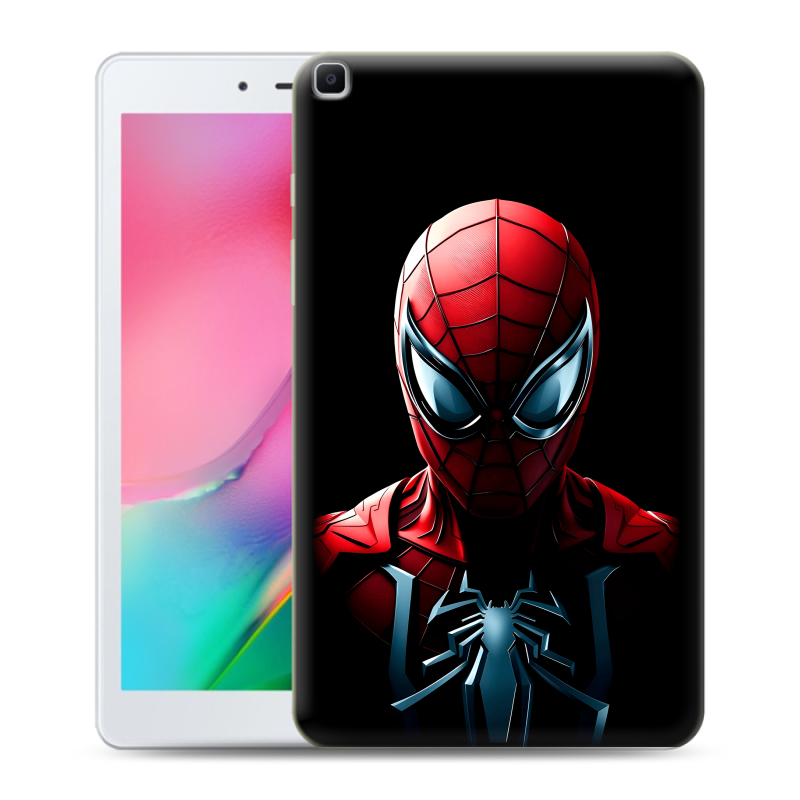 Силиконовый противоударный чехол на Samsung Galaxy Tab A 8.0 (2019) с принтом Spiderman Человек паук Силиконовый противоударный чехол на Samsung Galaxy Tab A 8.0 (2019) с принтом Spiderman Человек паук