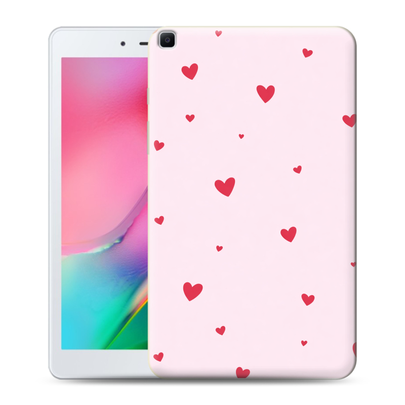 Силиконовый противоударный чехол на Samsung Galaxy Tab A 8.0 (2019) с принтом для девочек Силиконовый противоударный чехол на Samsung Galaxy Tab A 8.0 (2019) с принтом для девочек