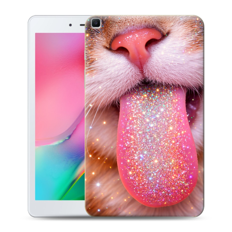 Силиконовый чехол на Samsung Galaxy Tab A 8.0 (2019) с принтом для девочек Силиконовый чехол на Samsung Galaxy Tab A 8.0 (2019) с принтом для девочек