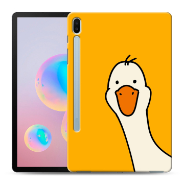 Силиконовый чехол на Samsung Galaxy Tab S6 с принтом Утка