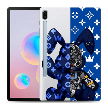 Силиконовый чехол на Samsung Galaxy Tab S6 с принтом Луи робот