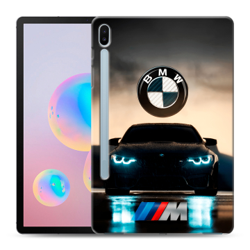 Силиконовый чехол на Samsung Galaxy Tab S6 с принтом БМВ BMW