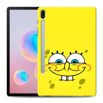 Силиконовый чехол на Samsung Galaxy Tab S6 с принтом спанчбоб спанч боб Силиконовый чехол на Samsung Galaxy Tab S6 с принтом спанчбоб спанч боб