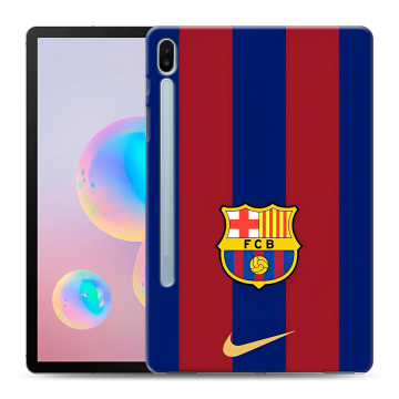 Силиконовый чехол на Samsung Galaxy Tab S6 с принтом Барселона Barcelona