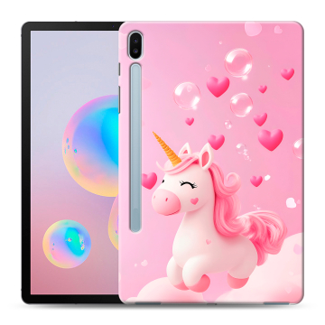 Силиконовый чехол на Samsung Galaxy Tab S6 с принтом Единорог Силиконовый чехол на Samsung Galaxy Tab S6 с принтом Единорог